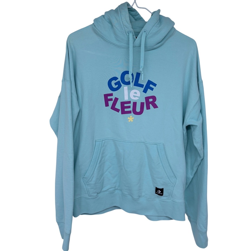 Converse x Golf Le Fleur Hoodie‎ Medium Blue Golfing Tyler, The Creator Collab